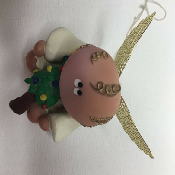 Kirks Kritters By Russ Figurines Angel Baby Christmas Tree Ornament - Picture 6 of 8